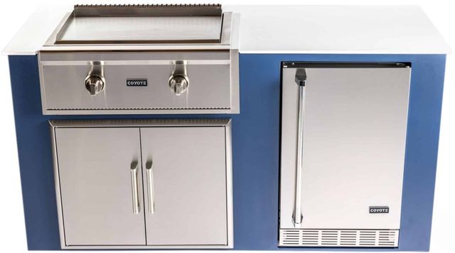 Coyote® Outdoor Living 2-Burner Stainless Steel Built In Natural Gas Grill-4