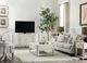 Hammary® Harmony Angeline Eggshell Entertainment Console-3