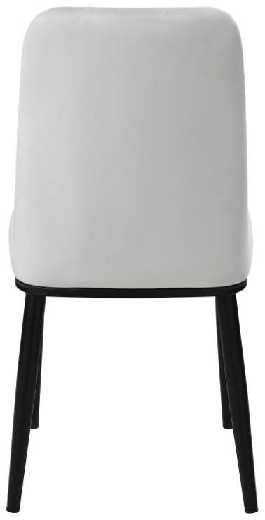 Homelegance® Salerno Beige/Black Dining Side Chair-3