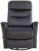 Parker House® Gemini 2-Piece Capri Charcoal Manual Swivel Glider Recliner Set-3