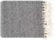 Surya Hamlet Medium Gray 50"x60" Throw Blanket-0