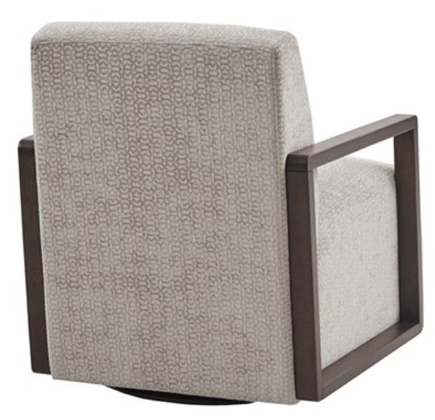 Olliix by Madison Park Reed Light Tan Swivel Chair-2