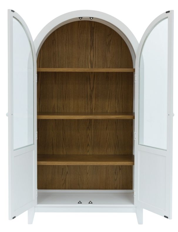 Signature Design by Ashley® Dagandale White/Natural Accent Cabinet-3