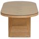 TOV Furniture Caren Natural 95" Rattan Oval Dining Table-5
