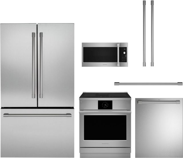 Monogram® 5 Piece Stainless Steel Induction Kitchen Package-0