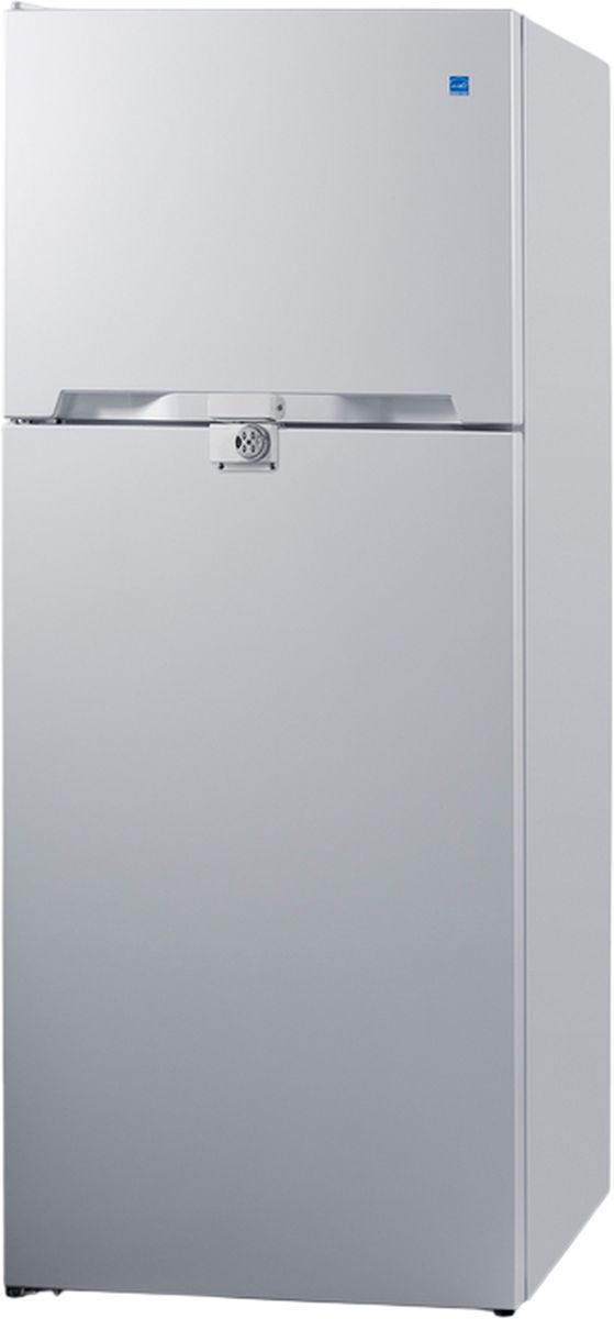 Summit® 28" 14.3 Cu. Ft. White Counter Depth Top Freezer Refrigerator-1