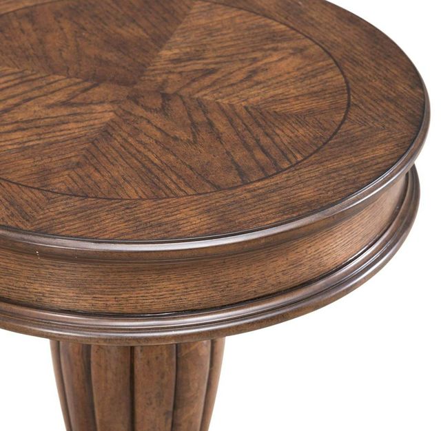Liberty Furniture Allington Satin Sienna Round End Table-4