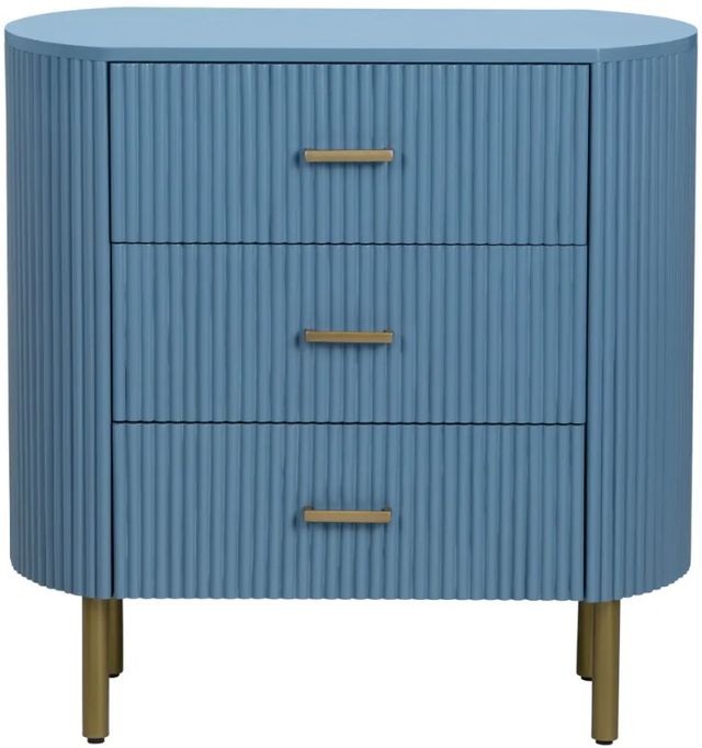 Crestview Collection Astoria Blue Chest-1