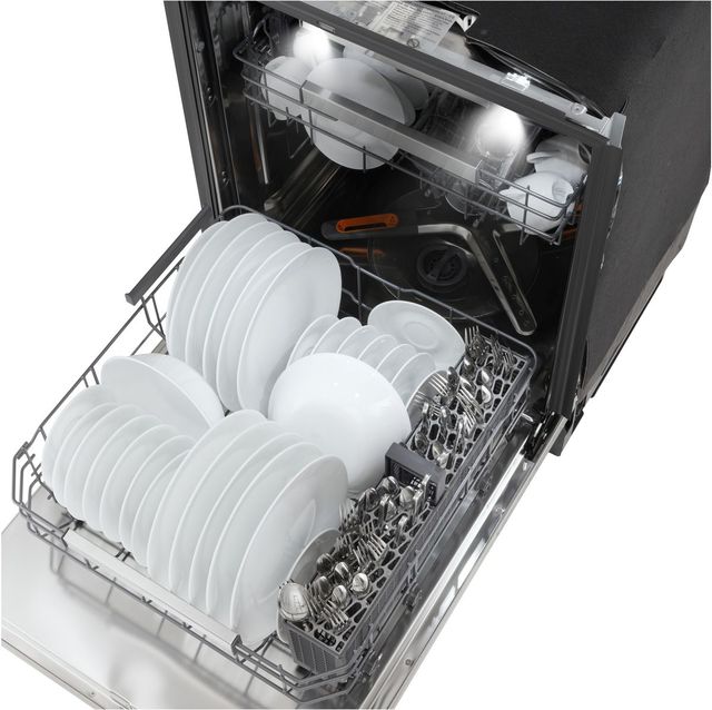 LG Studio 24" PrintProof™ Stainless Steel Top Control Built-in Dishwasher with 1-Hour Wash & Dry, QuadWash® Pro, TrueSteam® and Dynamic Heat Dry™-5