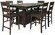 Jofran Inc. Madison County 7-Piece Barnwood Counter Dining Set-0