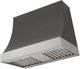 AGA Marquee 36" Slate Wall Mounted Range Hood with Brushed Nickel Trim-0