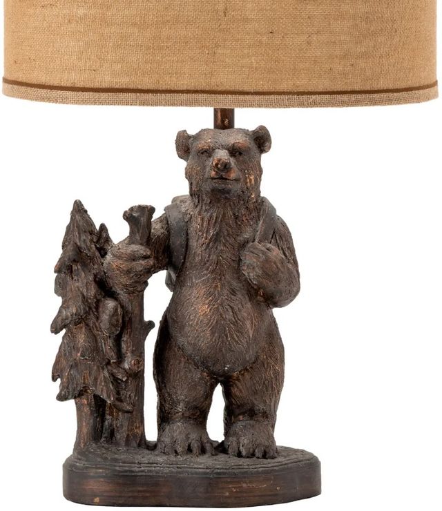 Crestview Collection Trail Hike Brown Table Lamp-3