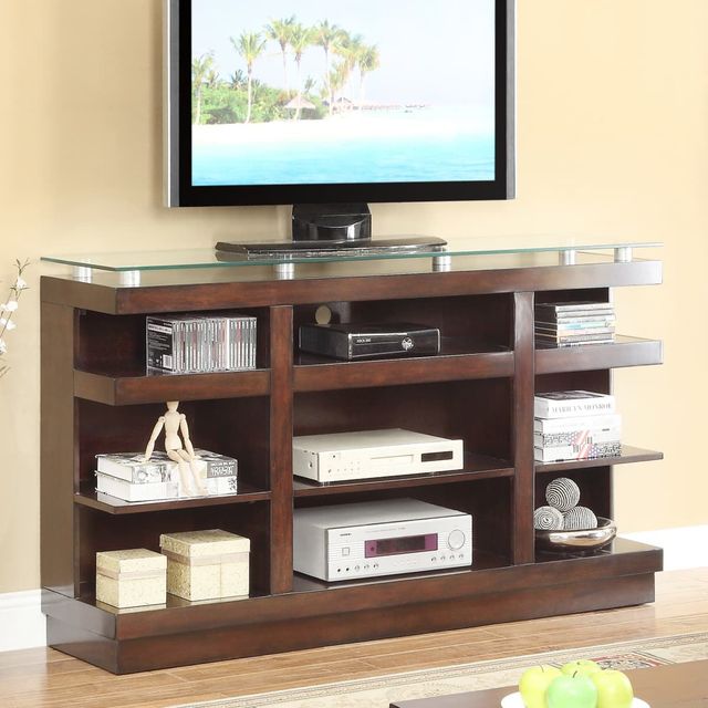Legends Home Novella Dark Chocolate Entertainment Wall-1