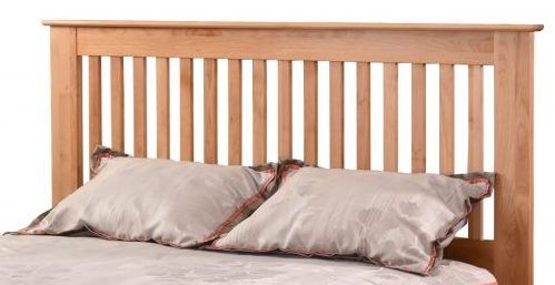 Archbold Furniture Customizable Shaker Queen Shaker Bed with Low Footboard-1