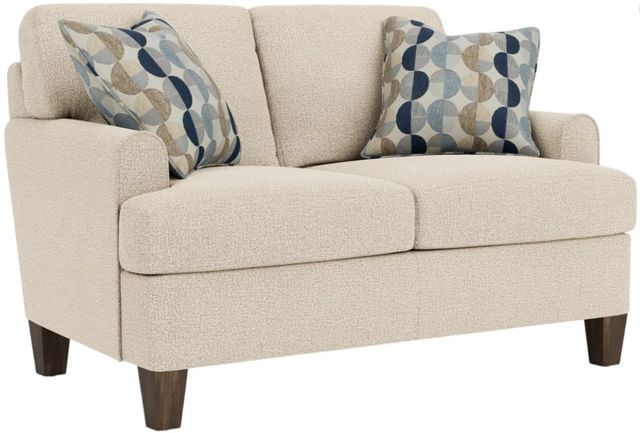 Flexsteel® Customizable Moxy Rounded Mailbox Arm Loveseat-0
