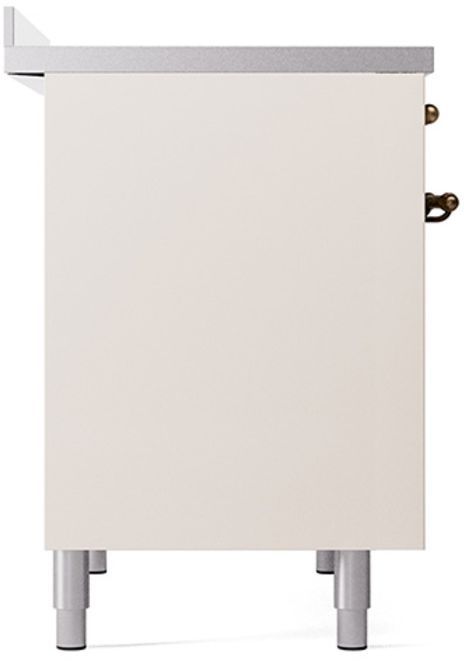 Ilve® Nostalgie II Series 40" Antique White Pro Style Induction Range-2