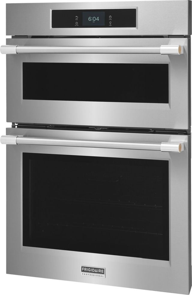 Frigidaire® Professional 30" Smudge-Proof® Stainless Steel Microwave Combination Electric Wall Oven-2