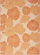 Nourison Home™ Garden Oasis Coral 5'x7' Style 1 Area Rug-0