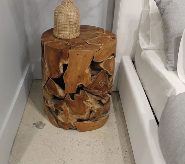 Modus Furniture One Warm Teak Round End Table-1
