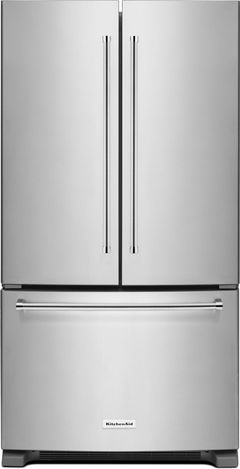 KitchenAid® 36 in. 25.0 Cu. Ft. Stainless Steel French Door Refrigerator