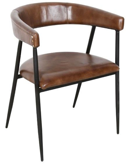 Home Trends & Design Essex Halstead Chestnut Arm Chair-0