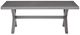 Signature Design by Ashley® Half Moon Beach Gray Wooden Outdoor Cocktail Table-2