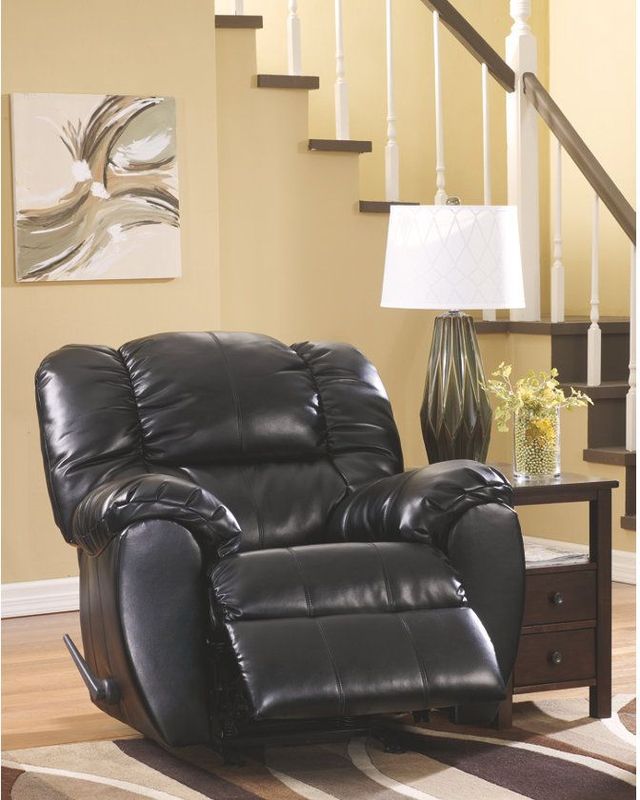 Signature Design by Ashley® Dylan Onyx Rocker Recliner-1