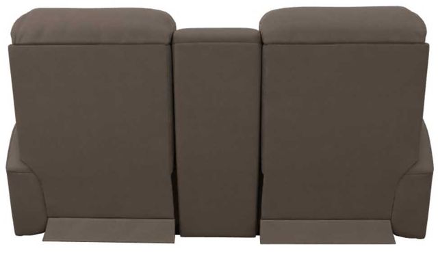 La-Z-Boy® Cade Stone Leather Power Reclining Loveseat with Console, Headrest, and Lumbar-4