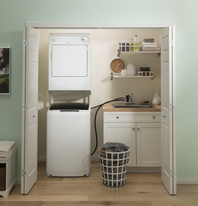 GE 2.8 Cu. Ft. White Portable Washer with Stainless Steel Basket GE 2.8 Cu. Ft. White Portable Washer with Stainless Steel Basket