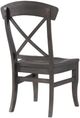 Riverside Furniture Harper 2-Piece Matte Black X-Back Dining Side Chair Set-4