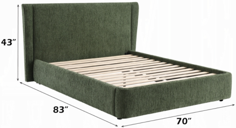 ACME Furniture Cheryl Dark Green Youth Full Panel Bed | LFD Home