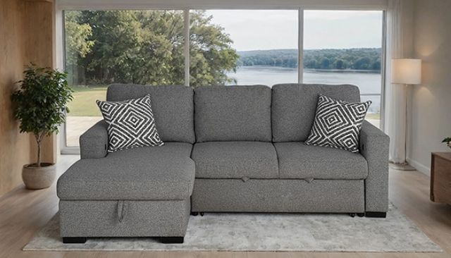 Furniture of America® Chatham Gray Sectional-2
