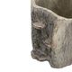 A & B Home Nickel 9" Planter With Mushroom-4