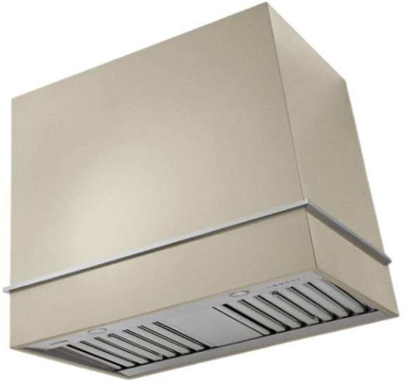 AGA Loge 36" Fawn Wall Mounted Range Hood with Brushed Nickel Trim-0