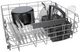 Bosch® 300 Series 24" Stainless Steel Front Control Built In Dishwasher-1