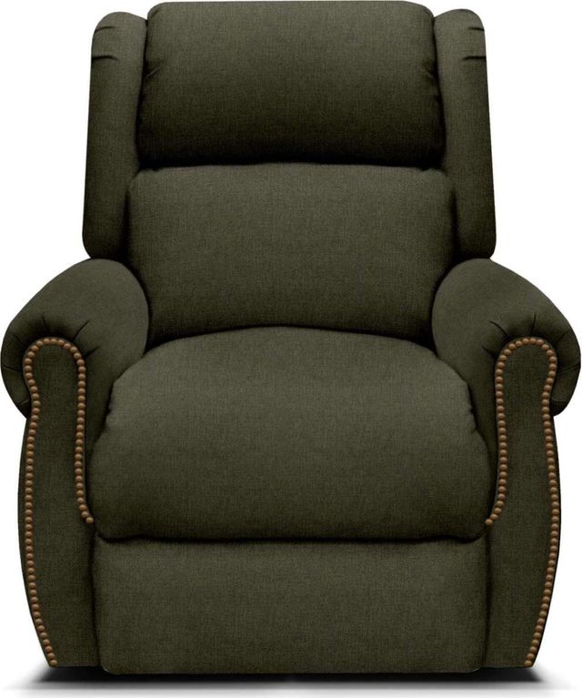 Creek Side Customs Customizable EZ Motion Swivel Gliding Recliner with Nailhead Trim-2
