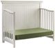 EA Baby Vista Elite Brushed Ivory Flat Top Crib-2