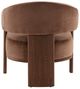 Dovetail Furniture Averie Brown/Hudson Chocolate Occasional Chair-3