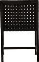 Dovetail Furniture Benson Black Leather Dining Chair-3