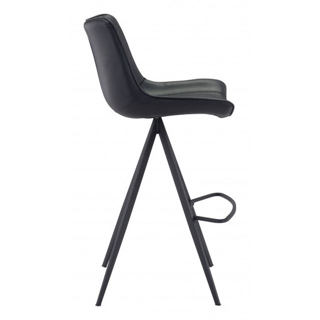 Zuo® Modern Aki Black Counter Chair-1