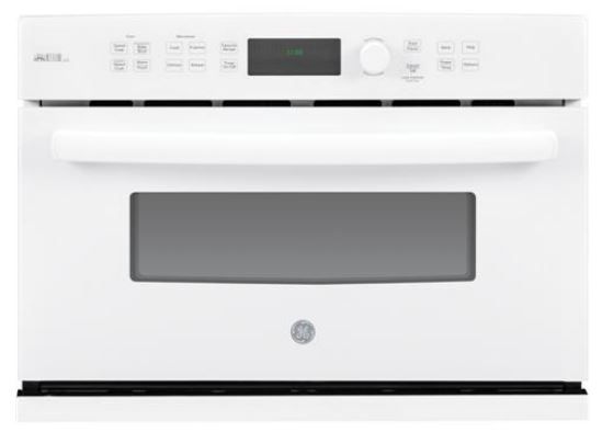 GE Profile™ Series Advantium® 27" Electric Single Oven Built In-White-0