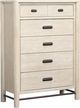 Magnussen Home® Sunset Cove Sanibel Brown Drawer Chest with Metal Stretchers-0