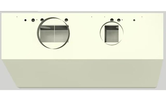 Vent-A-Hood® 48" Biscuit Under Cabinet Hood-1