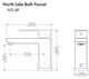 ZLINE North Lake Gunmetal Bathroom Faucet-1