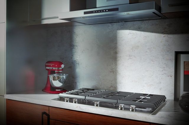 KitchenAid® 36'' Stainless Steel Gas Cooktop-12