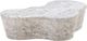 TOV Furniture Slab White 59" Concrete Indoor/Outdoor Coffee Table-0