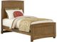 Vaughan-Bassett Transitions Dark Oak Youth Twin Panel Bed-2