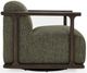 Classic Home Lucia Kale Green Swivel Chair-3