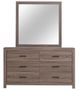 Coaster® Brantford Barrel Oak Dresser and Mirror-1
