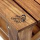 Big Green Egg® Large Built-In Charcoal Grill with Solid Acacia Table Kit-5